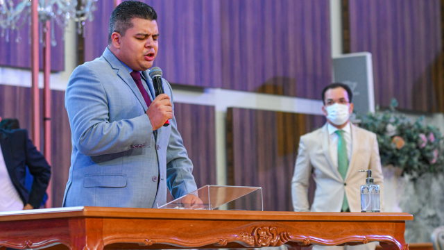 Culto no primeiro domingo de abril de 2021